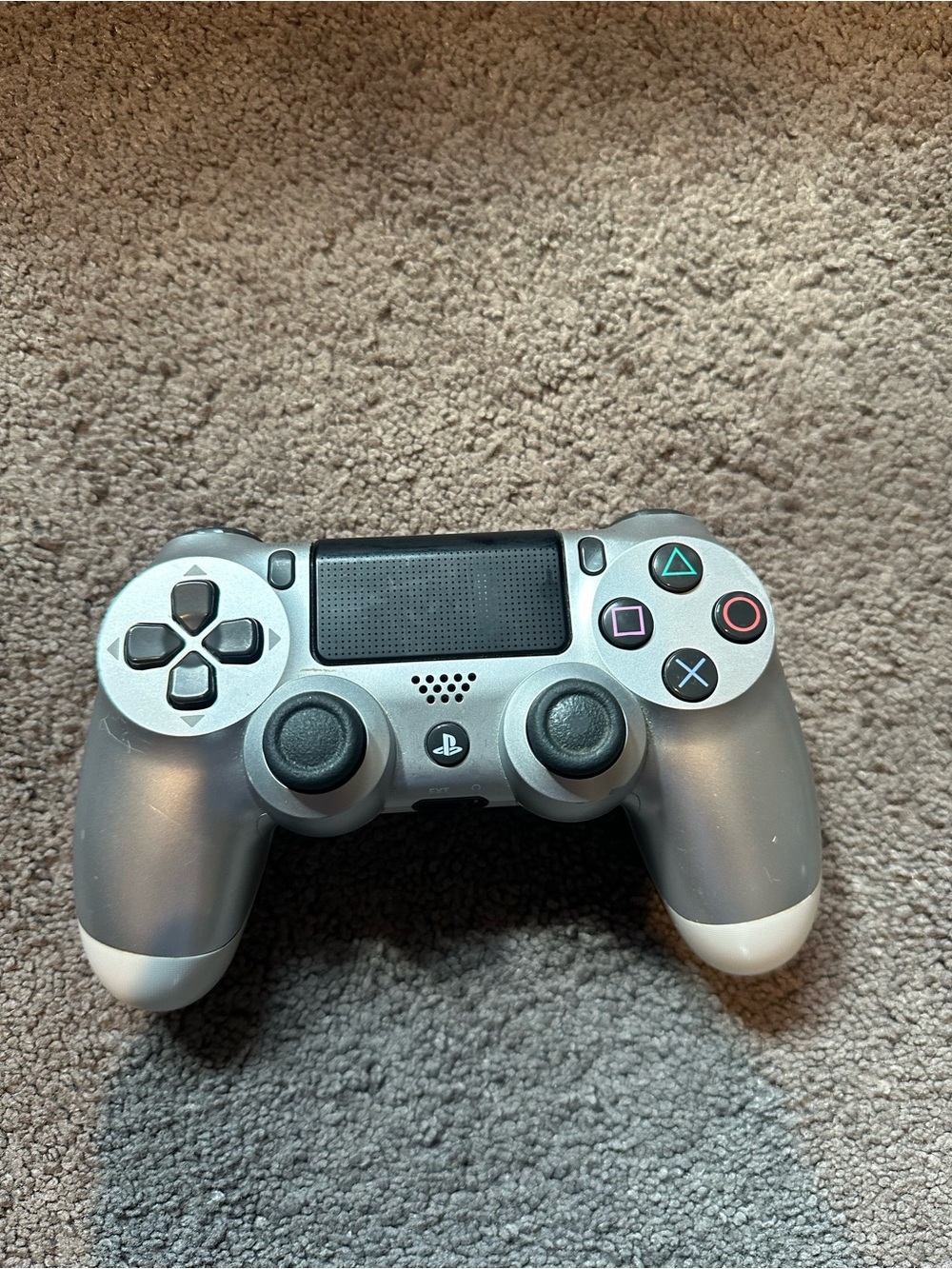 Sony PS4 DualShock 4 Wireless Controller Silver PlayStation 4